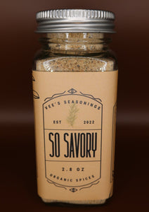 “So Savory” Seasoning