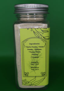 “Garlic & Herb” Seasoning